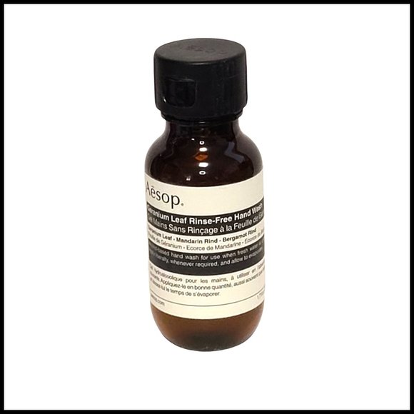 Aesop Other - Aesop Geranium Leaf  Rinse-Free Hand‎ Wash Travel Size New 1.7 fl.oz.